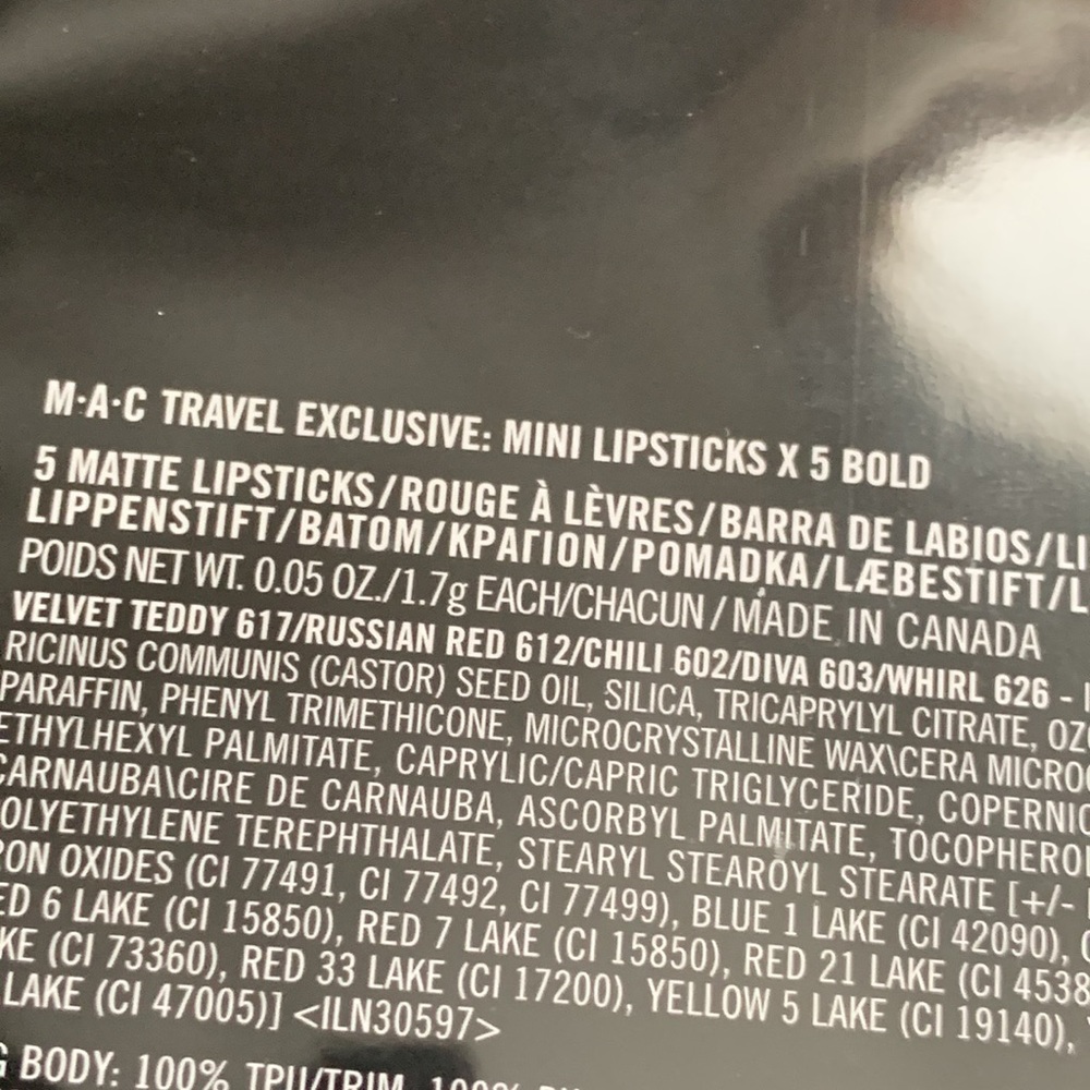 MAC mini lipstick travel set - Picture 4 of 6